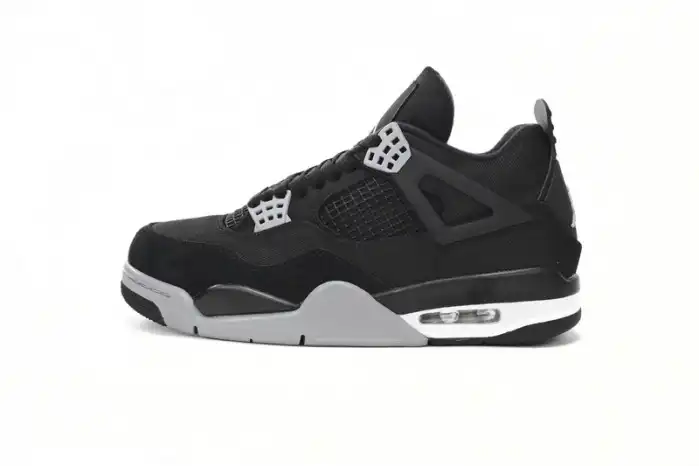 Air Jordan 4 Black Canvas DH7138-006 0123