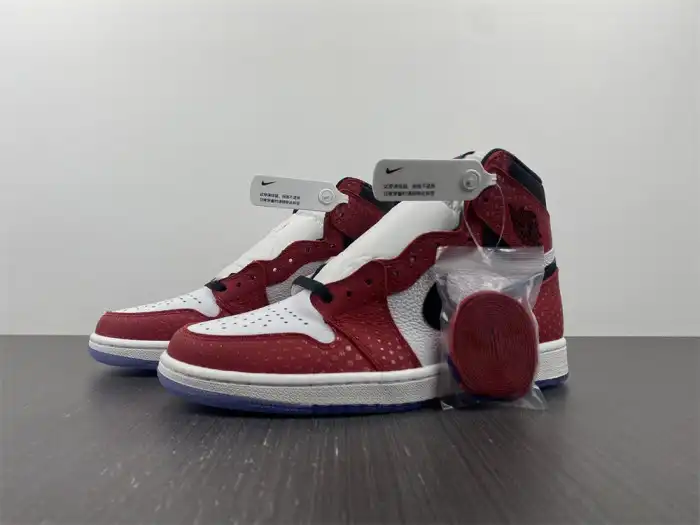 Affordable Air Jordan Retro 1 High OG Origin Story 555088-602 0123