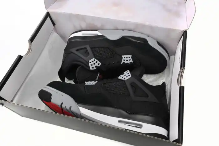 Affordable Air Jordan 4 Black Canvas DH7138-006 0123