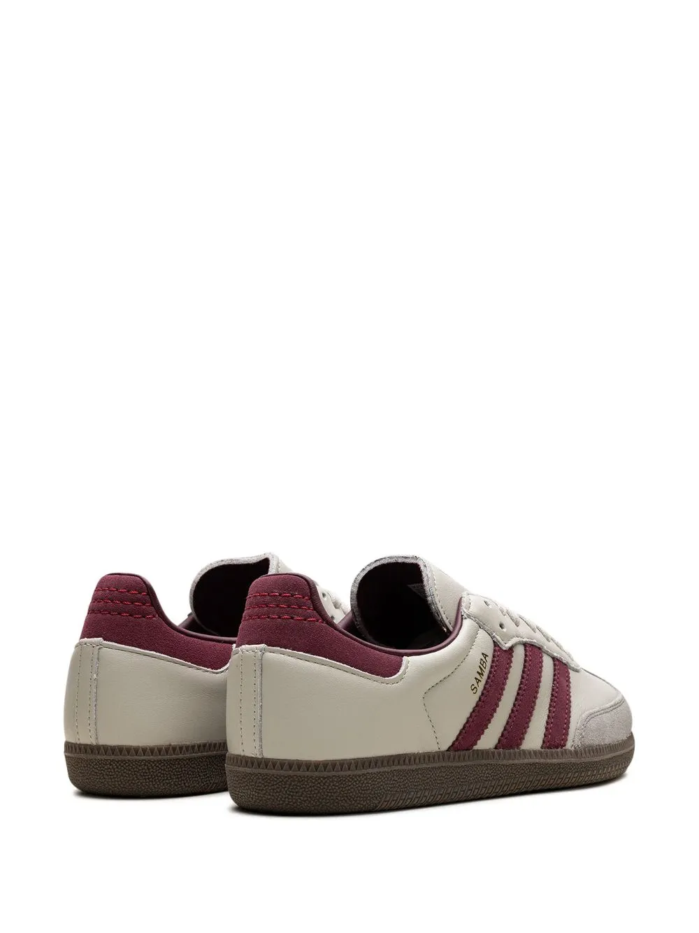 Affordable adidas Samba OG "Putty Grey Maroon" sneakers  0113