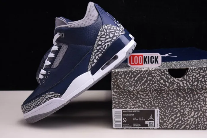 Affordable AIR JORDAN 3 MIDNIGHT NAVYCT8532-401 0121