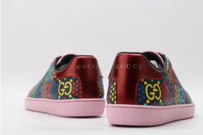 Affordable GUCC ACE EMBROIDERED LOW-TOP SNEAKER 610085 H2020 1115 0127