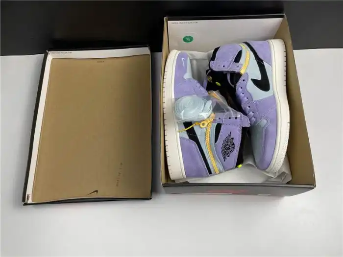 Affordable Jordan 1 High Switch Purple Pulse CW6576-500 0123