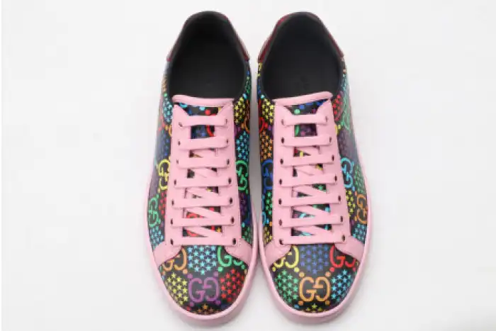 Affordable GUCC ACE EMBROIDERED LOW-TOP SNEAKER 610085 H2020 1115 0127