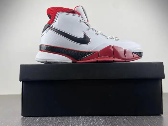 Cheap Nike Kobe 1 Protro White Black Red (All Star) AQ2728-102 0131