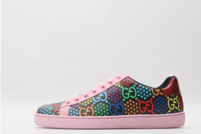 Affordable GUCC ACE EMBROIDERED LOW-TOP SNEAKER 610085 H2020 1115 0127