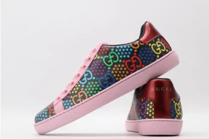 Affordable GUCC ACE EMBROIDERED LOW-TOP SNEAKER 610085 H2020 1115 0127