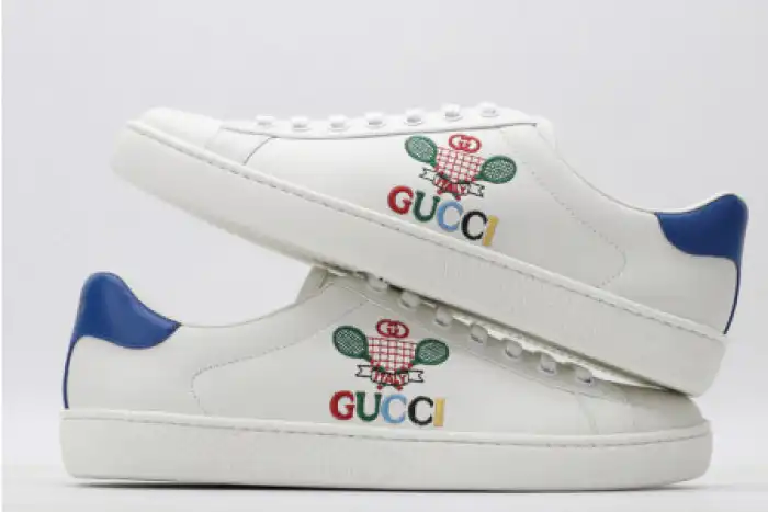 Cheap GUCC ACE EMBROIDERED LOW-TOP SNEAKER 603696 AY070 9096 0126