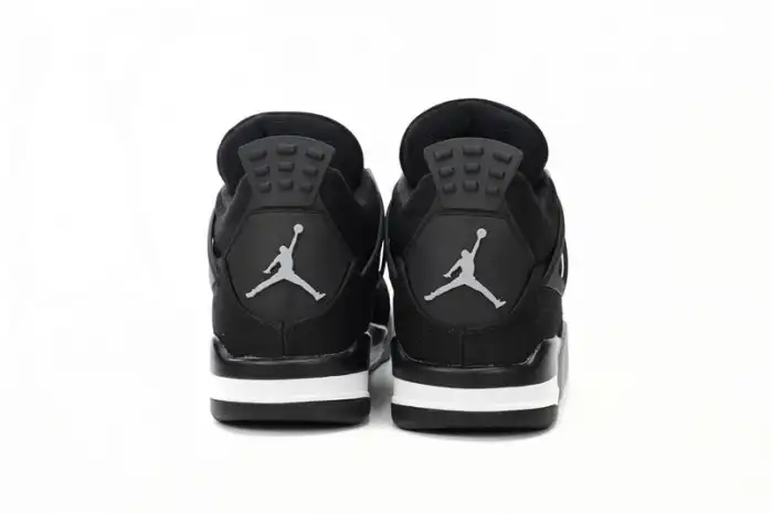 Affordable Air Jordan 4 Black Canvas DH7138-006 0123