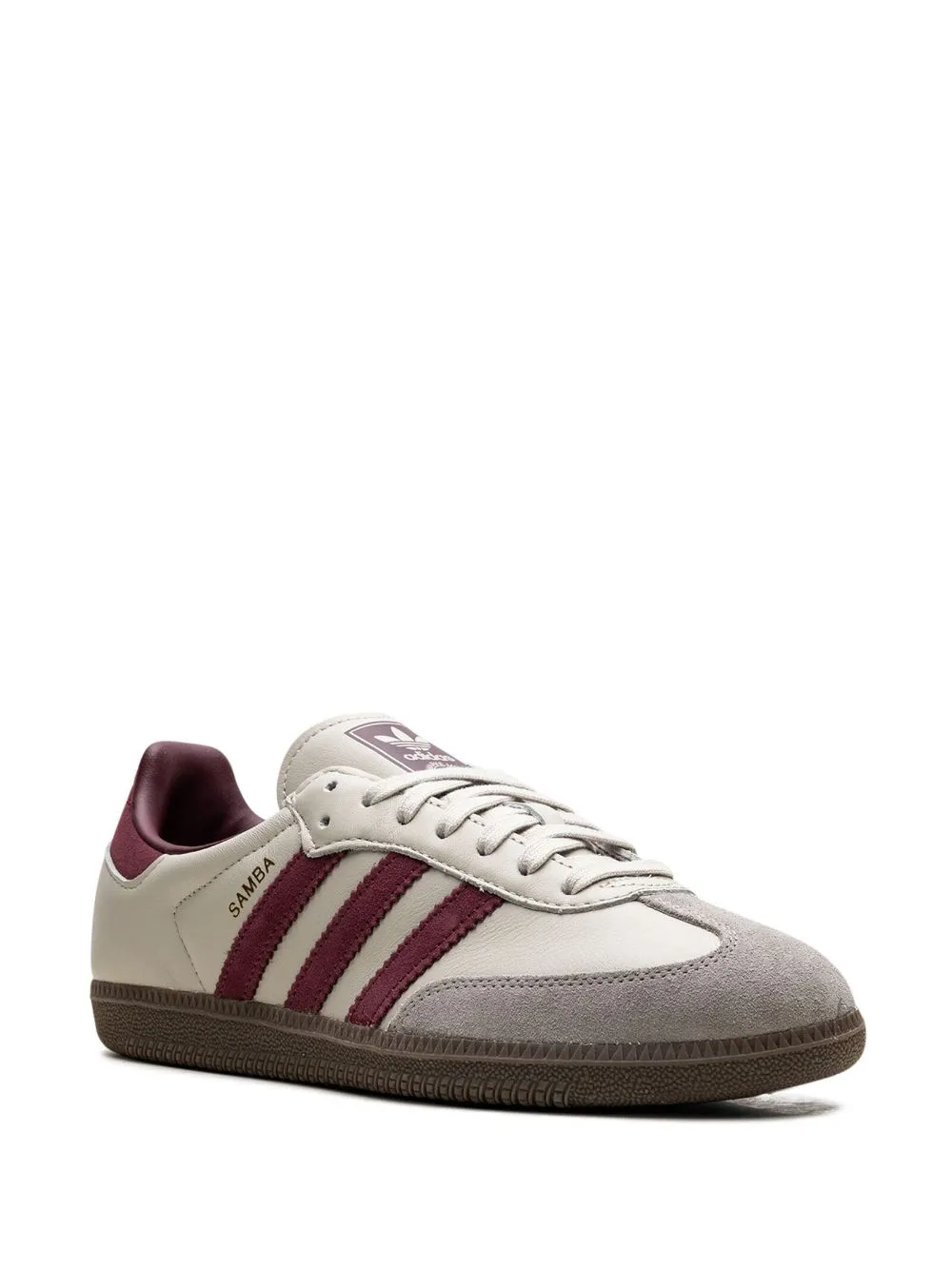 Affordable adidas Samba OG "Putty Grey Maroon" sneakers  0112