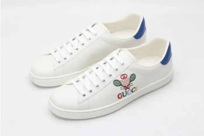 Cheap GUCC ACE EMBROIDERED LOW-TOP SNEAKER 603696 AY070 9096 0126