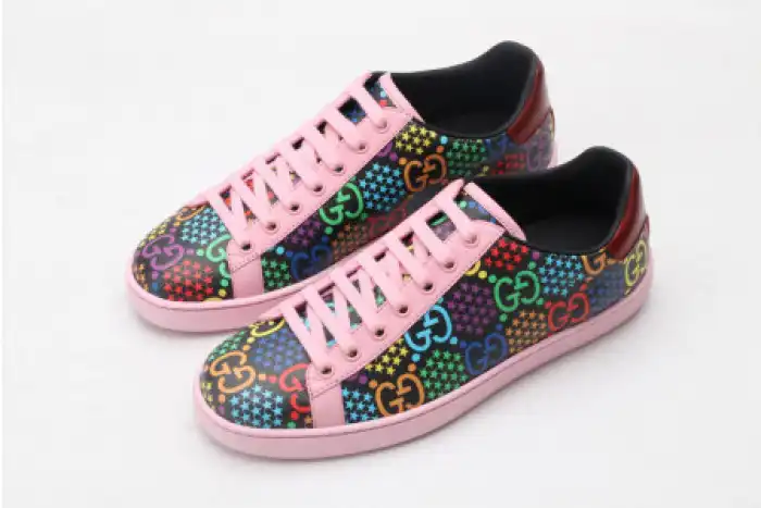 Affordable GUCC ACE EMBROIDERED LOW-TOP SNEAKER 610085 H2020 1115 0127