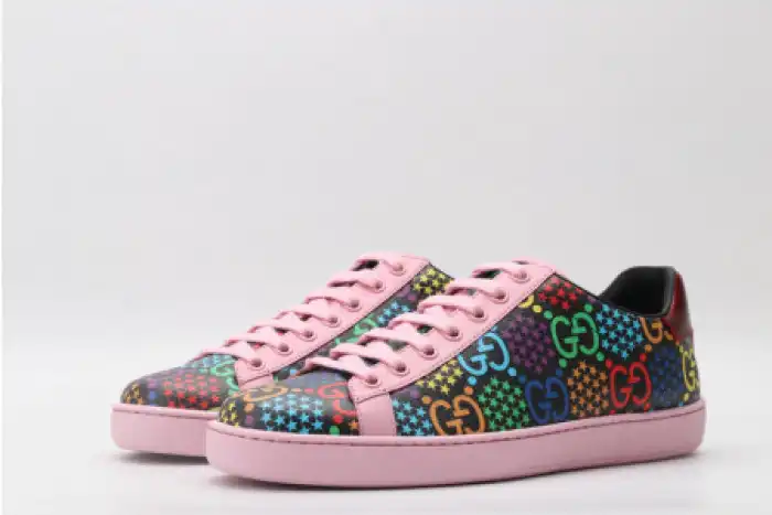 Affordable GUCC ACE EMBROIDERED LOW-TOP SNEAKER 610085 H2020 1115 0127