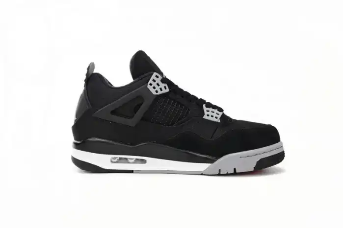 Affordable Air Jordan 4 Black Canvas DH7138-006 0123