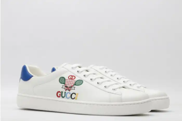 Cheap GUCC ACE EMBROIDERED LOW-TOP SNEAKER 603696 AY070 9096 0126