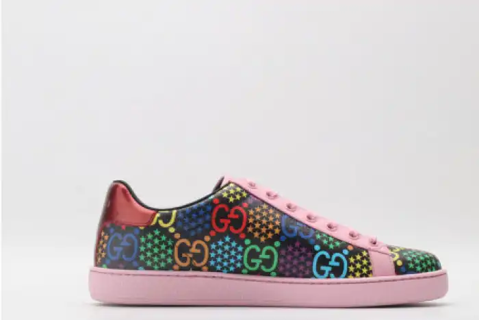 Affordable GUCC ACE EMBROIDERED LOW-TOP SNEAKER 610085 H2020 1115 0127