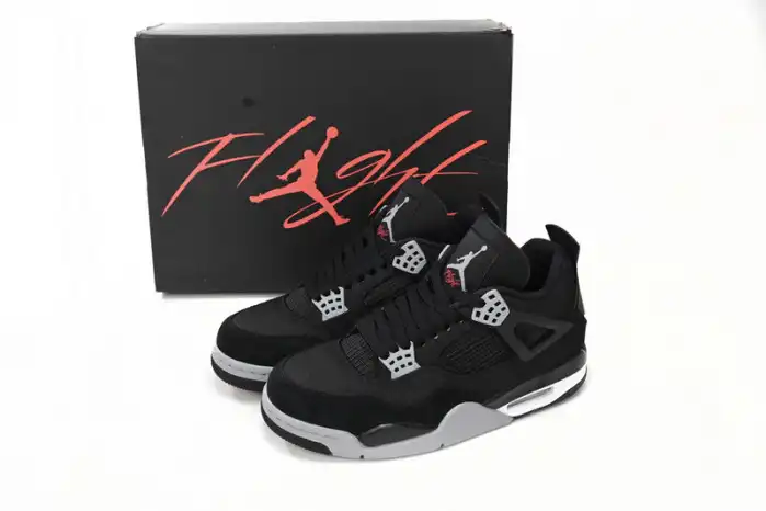 Affordable Air Jordan 4 Black Canvas DH7138-006 0123