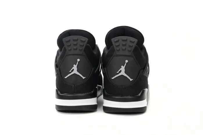 Cheap Air Jordan 4 Black Canvas DH7138-006 0121