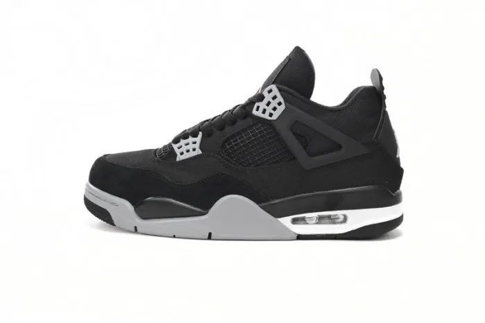 Air Jordan 4 Black Canvas DH7138-006 0121