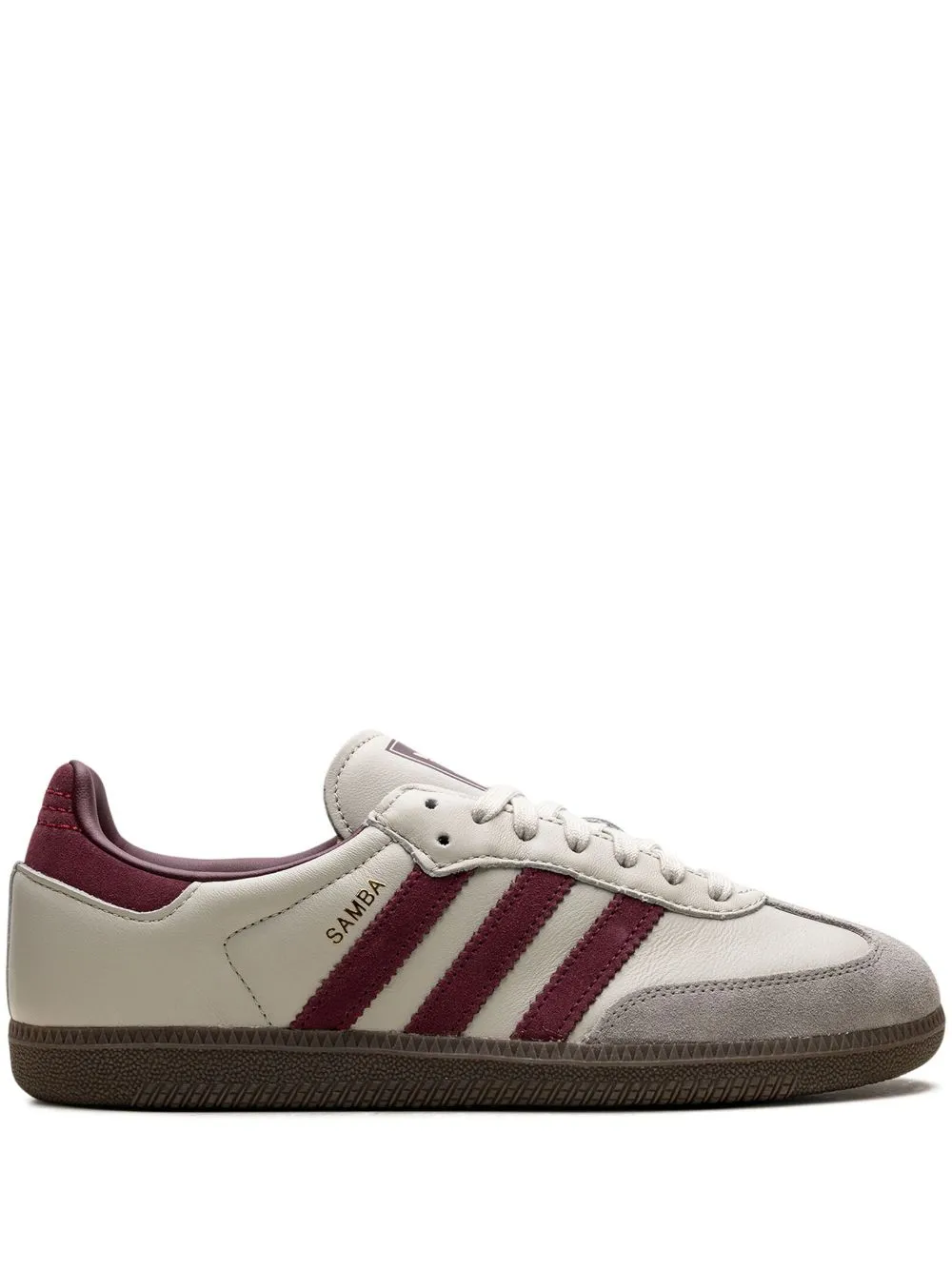 Affordable adidas Samba OG "Putty Grey Maroon" sneakers  0113