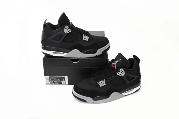 Affordable Air Jordan 4 Black Canvas DH7138-006 0123