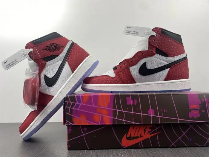 Affordable Air Jordan Retro 1 High OG Origin Story 555088-602 0123