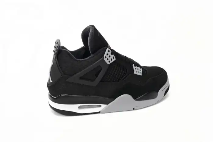 Affordable Air Jordan 4 Black Canvas DH7138-006 0123