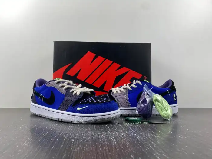 Affordable Jordan 1 Retro Low OG Zion Williamson Voodoo DZ7292-420 0202