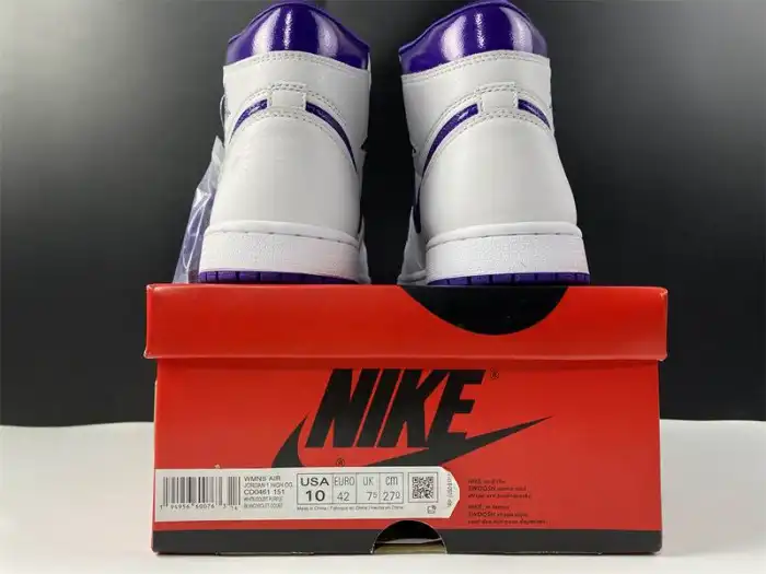 Affordable AIR JORDAN 1 RETRO HIGH COURT PURPLE CD0461-151 0202