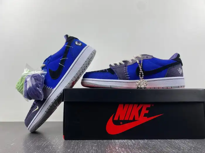 Affordable Jordan 1 Retro Low OG Zion Williamson Voodoo DZ7292-420 0202