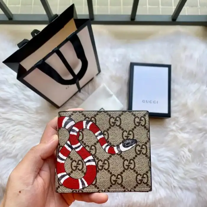 Affordable GUCC WALLET 451268 SNAKE 11*9 0206