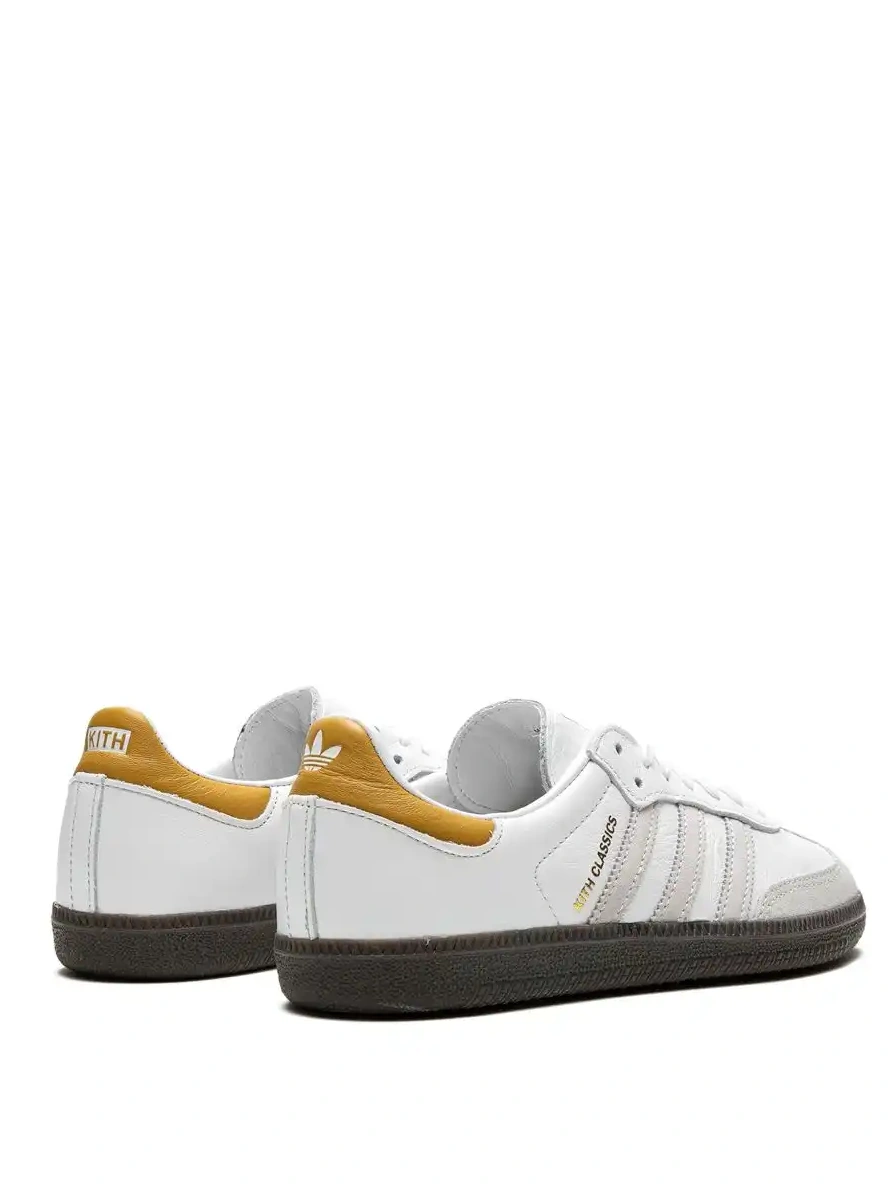 Cheap Kith Grey Gold” x  Samba sneakers “White adidas 0224