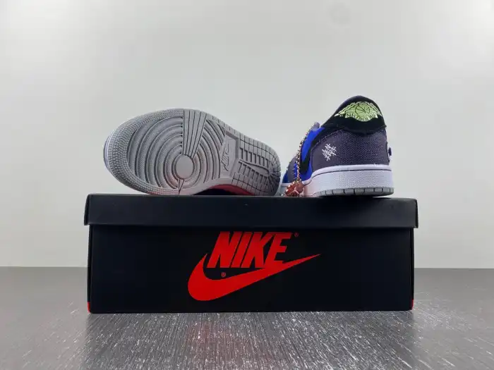 Affordable Jordan 1 Retro Low OG Zion Williamson Voodoo DZ7292-420 0202