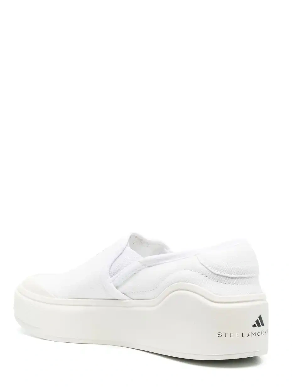 Cheap slip-on McCartney adidas logo-print sneakers by  Stella 0221